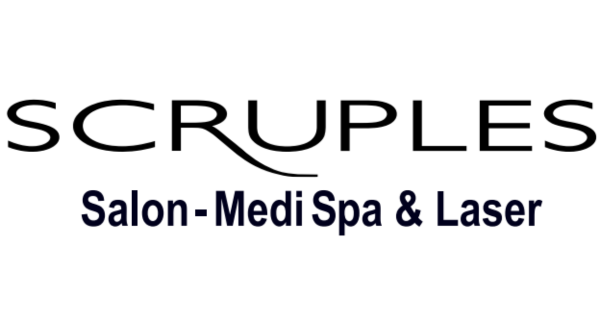 Scruples Salon-Medi Spa & Logo